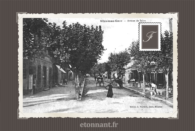 Carte postale ancienne : Miramas