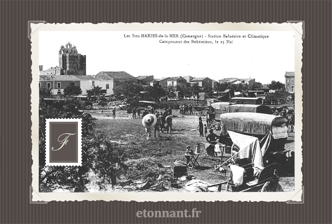Carte postale ancienne : Saintes-Maries-de-la-Mer