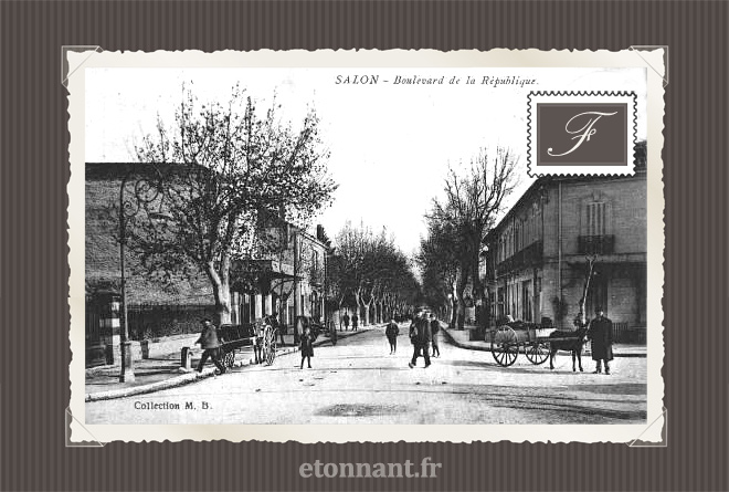 Carte postale ancienne : Salon-de-Provence