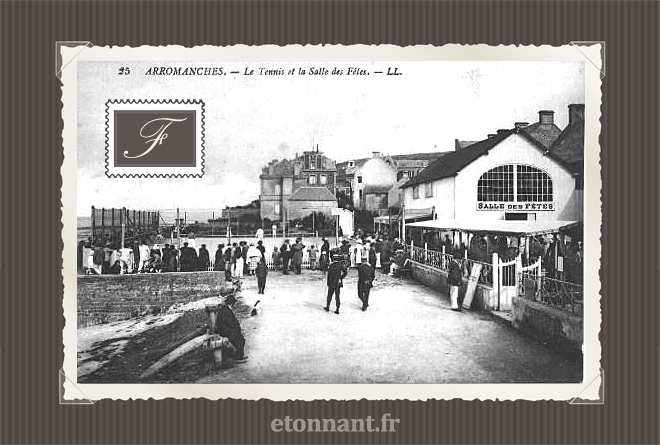 Carte postale ancienne : Arromanches-les-Bains