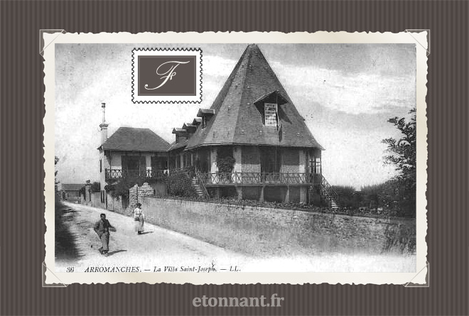 Carte postale ancienne : Arromanches-les-Bains