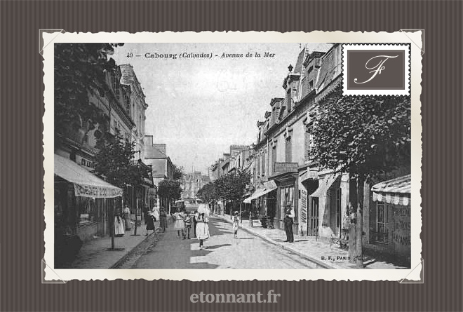 Carte postale ancienne : Cabourg