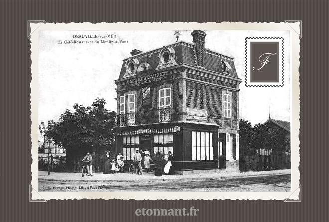 Carte postale ancienne : Deauville