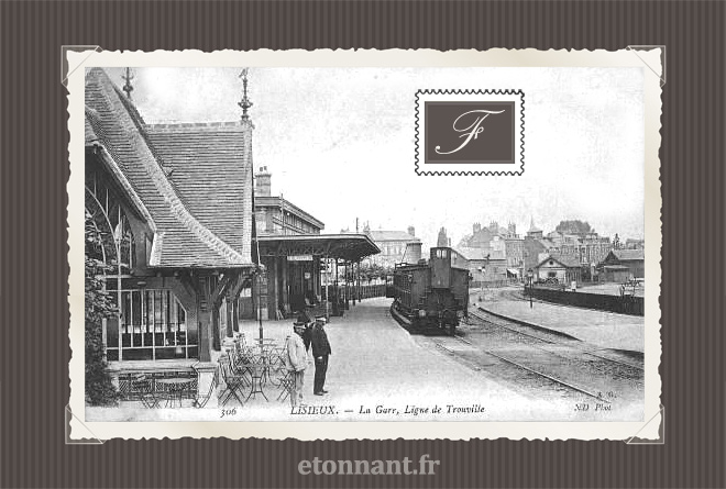 Carte postale ancienne de Lisieux (14 Calvados)