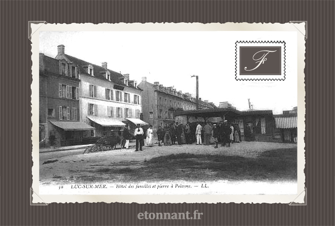 Carte postale ancienne : Luc-sur-Mer