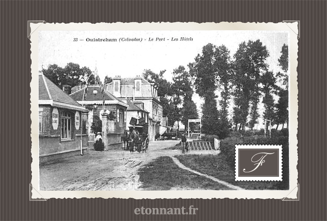Carte postale ancienne : Ouistreham