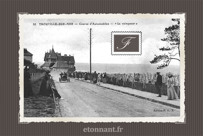 Carte postale ancienne : Trouville