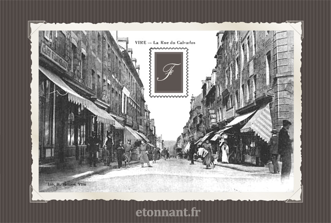 Carte postale ancienne de Vire (14 Calvados)