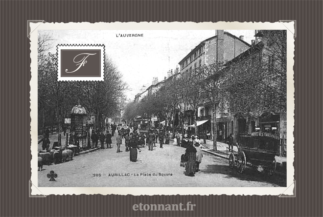 Carte postale ancienne de Aurillac (15 Cantal)