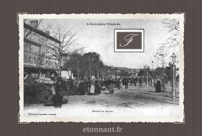 Carte postale ancienne de Aurillac (15 Cantal)