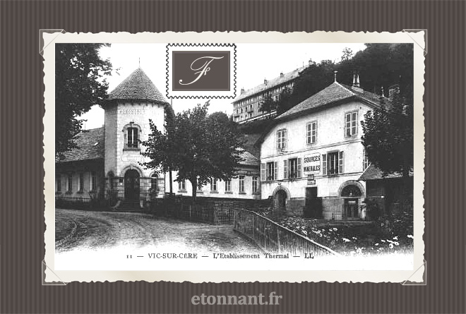 Carte postale ancienne : Vic-sur-Cère