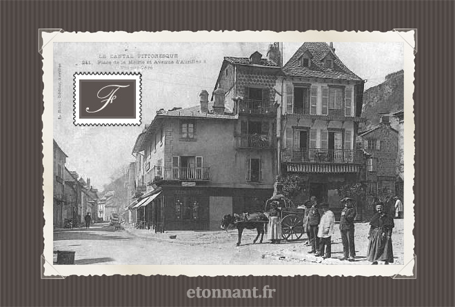 Carte postale ancienne : Vic-sur-Cère