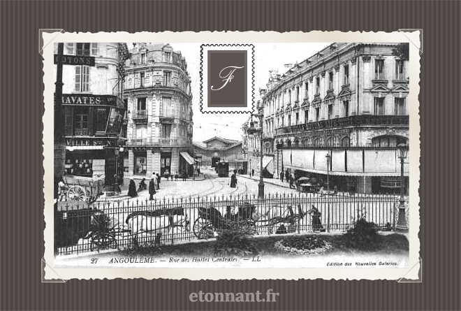 Carte postale ancienne de Angoulême (16 Charente)