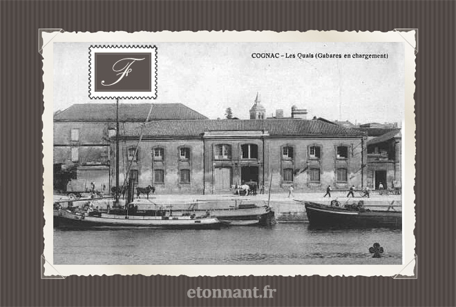 Carte postale ancienne de Cognac (16 Charente)