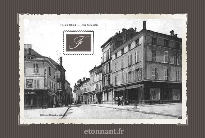 Carte postale ancienne : Jarnac