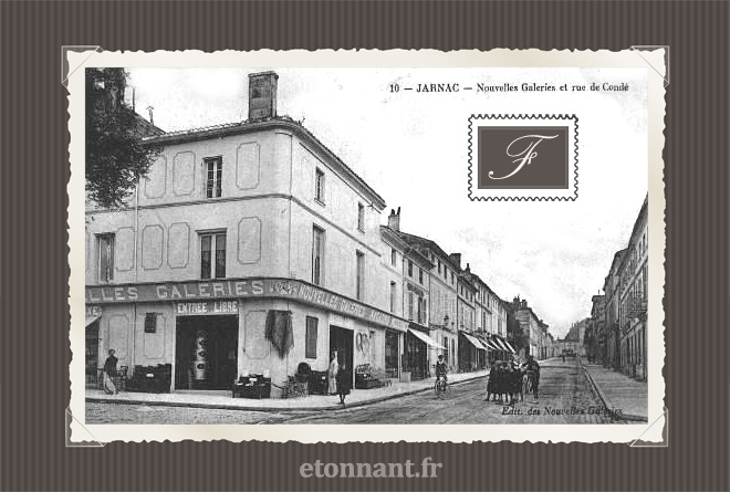 Carte postale ancienne : Jarnac