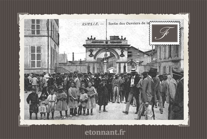 Carte postale ancienne : Ruelle-sur-Touvre
