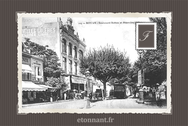 Carte postale ancienne : Royan