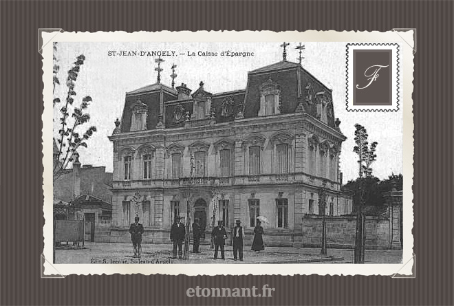 Carte postale ancienne de Saint-Jean-d'Angély (17 Charente-Maritime)