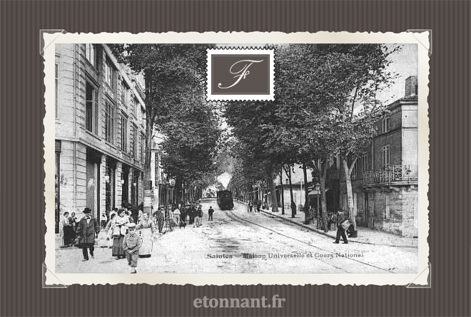 Carte postale ancienne de Saintes (17 Charente-Maritime)