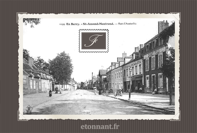 Carte postale ancienne de St-Amand-Montrond (18 Cher)