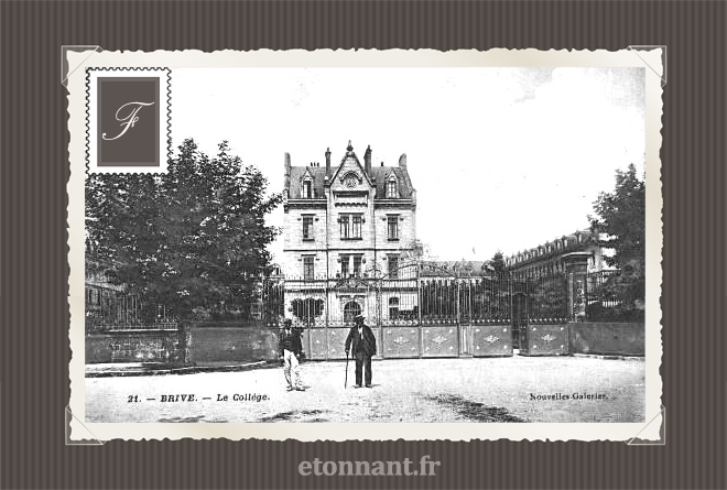 Carte postale ancienne de Brive-la-Gaillarde (19 Corrèze)