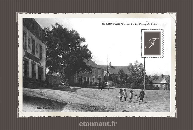Carte postale ancienne : Eygurande