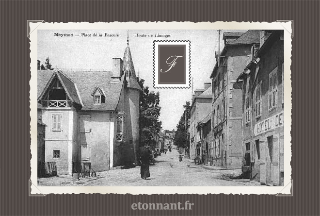 Carte postale ancienne : Meymac