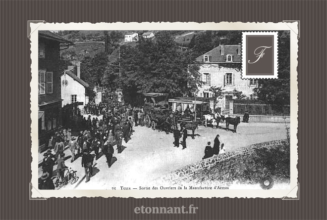 Carte postale ancienne de Tulle (19 Corrèze)