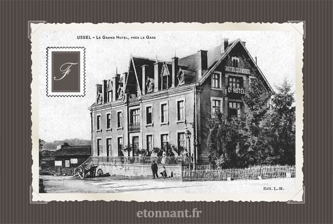 Carte postale ancienne de Ussel (19 Corrèze)