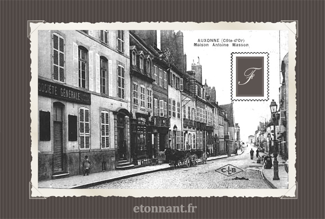 Carte postale ancienne : Auxonne