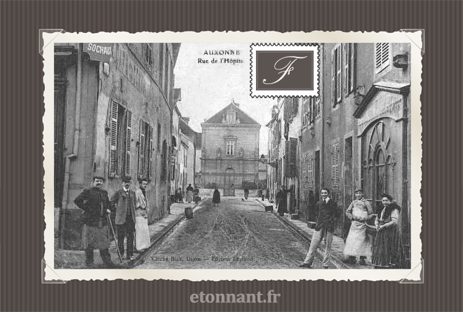 Carte postale ancienne : Auxonne