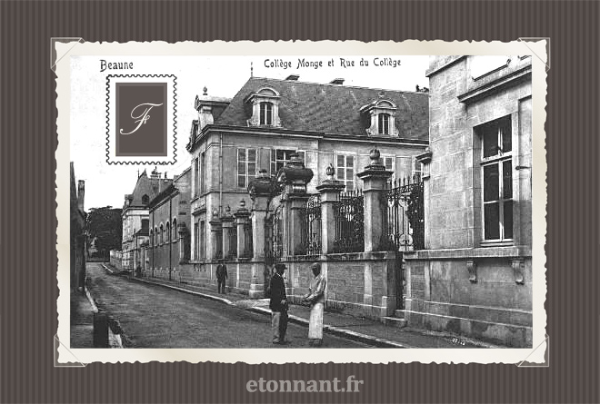 Carte postale ancienne de Beaune (21 Côte-d'Or)