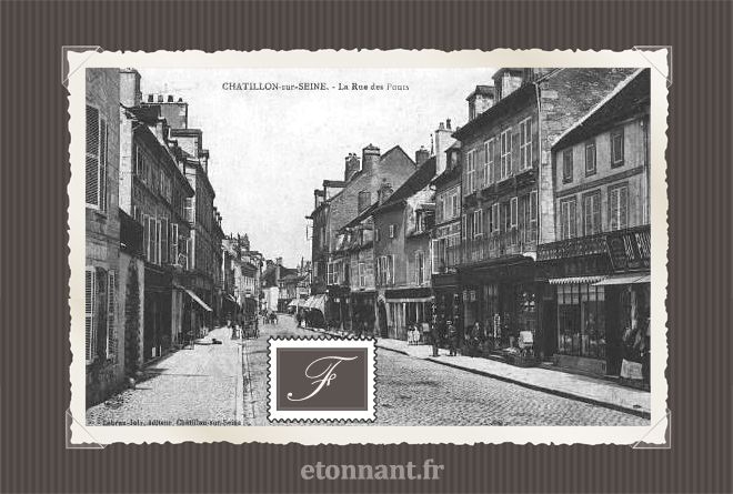 Carte postale ancienne : Châtillon-sur-Seine
