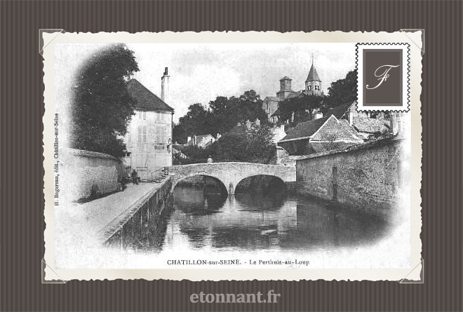 Carte postale ancienne : Châtillon-sur-Seine