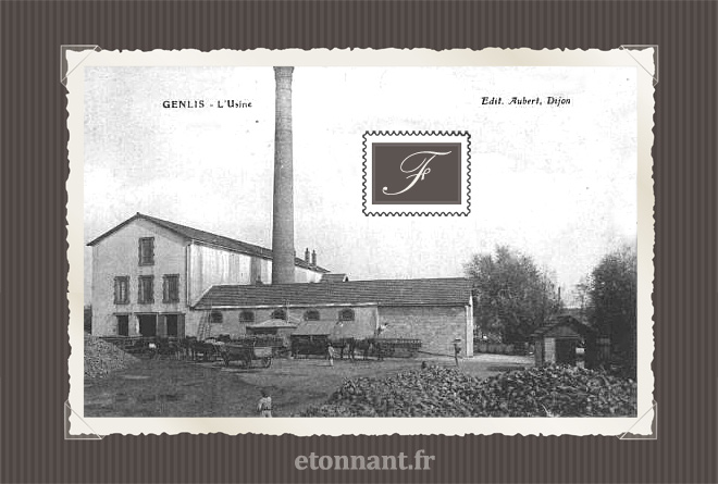 Carte postale ancienne : Genlis