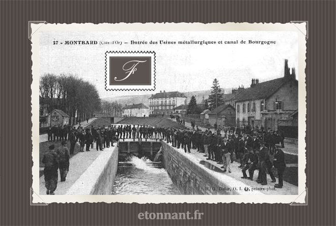 Carte postale ancienne de Montbard (21 Côte-d'Or)