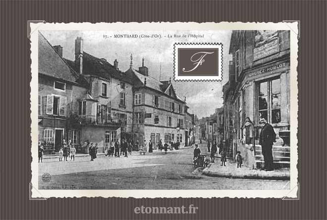 Carte postale ancienne de Montbard (21 Côte-d'Or)