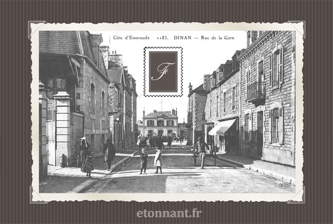 Carte postale ancienne de Dinan (22 Côtes d'Armor)