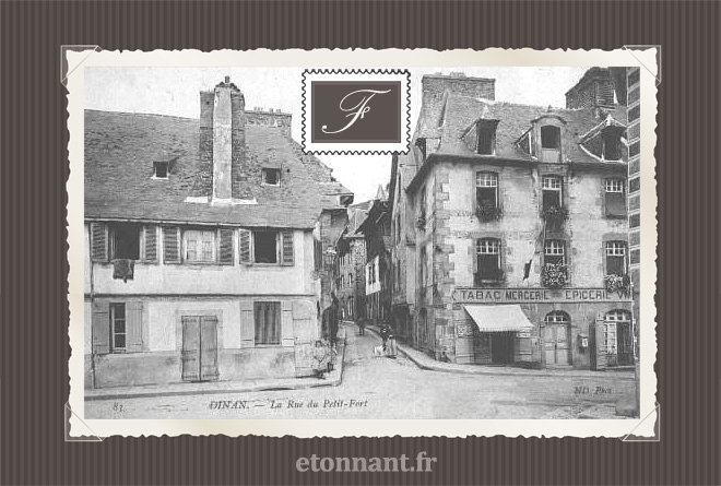 Carte postale ancienne de Dinan (22 Côtes d'Armor)