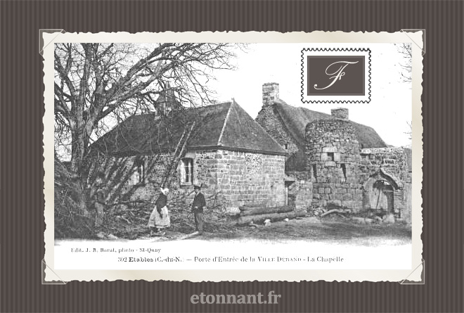Carte postale ancienne : Étables-sur-Mer