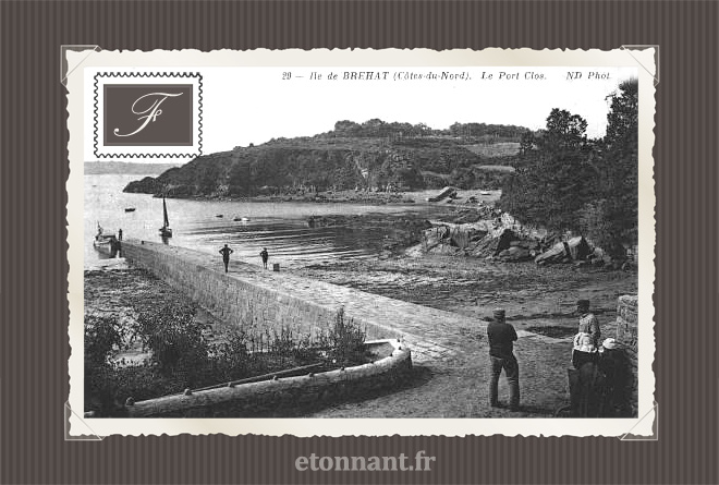 Carte postale ancienne : Île-de-Bréhat