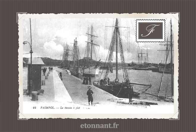 Carte postale ancienne : Paimpol