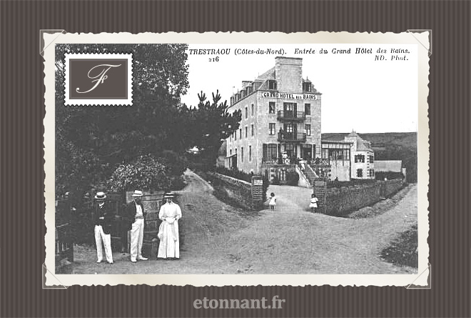 Carte postale ancienne : Perros-Guirec