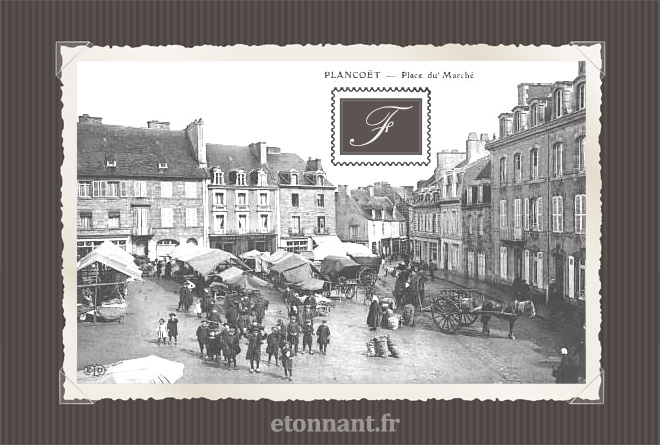 Carte postale ancienne : Plancoët