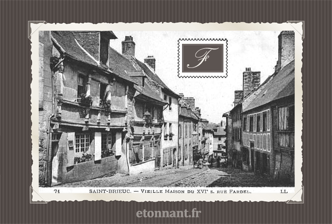 Carte postale ancienne de Saint-Brieuc (22 Côtes d'Armor)