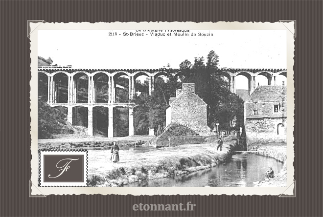 Carte postale ancienne de Saint-Brieuc (22 Côtes d'Armor)