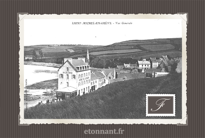 Carte postale ancienne : Saint-Michel-en-Grève