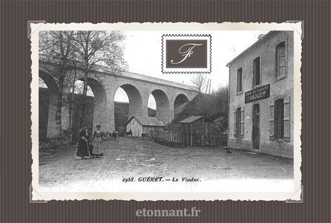 Carte postale ancienne de Guéret (23 Creuse)