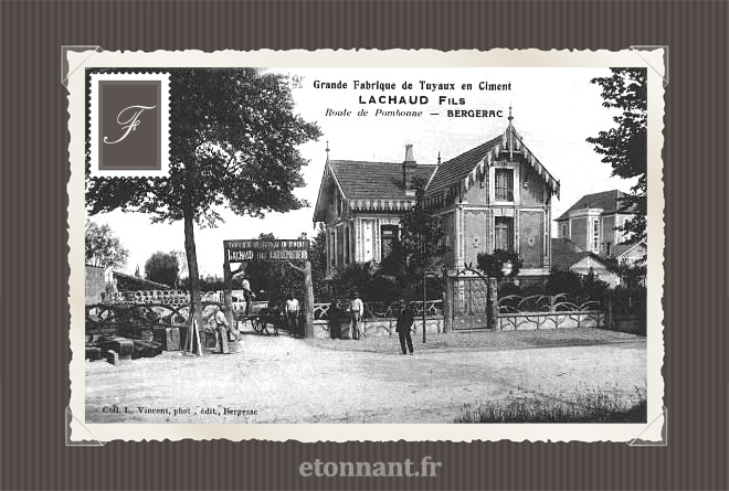 Carte postale ancienne de Bergerac (24 Dordogne)